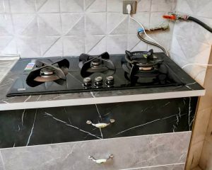 آشپزخانه سوئیت آپارتمان گلد تبریز